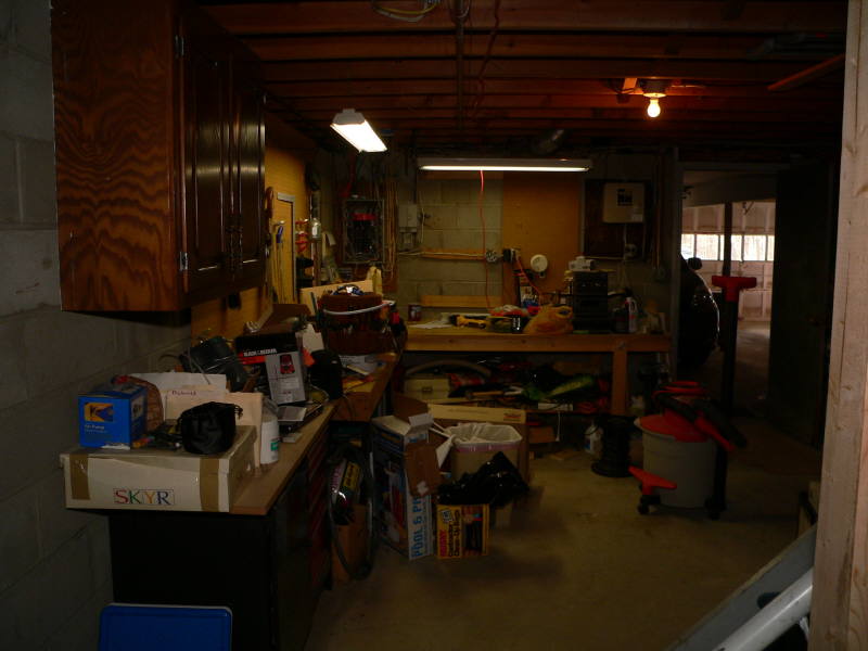 The Basement Before Remodeling
